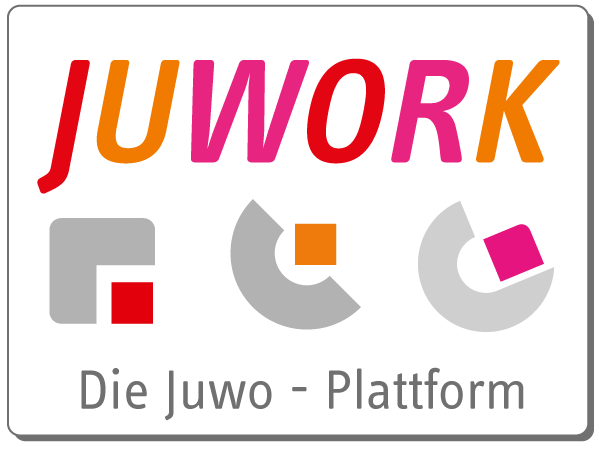 Das ist ein Bild, das einen Button darstellt, um auf die Juwork Mitarbeiter_innen Plattform zu gelangen